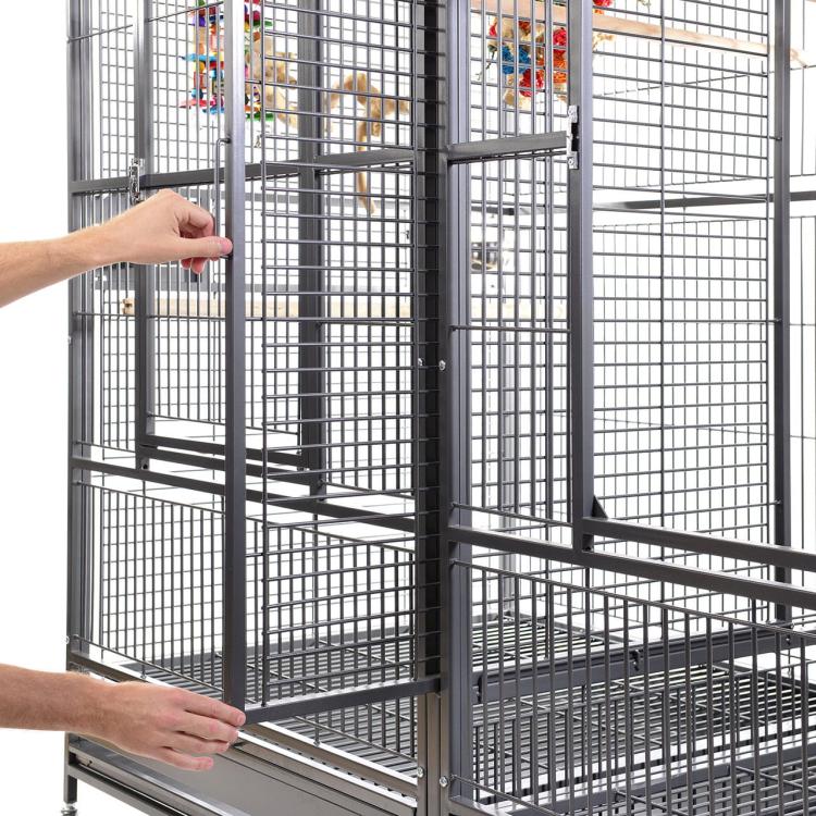 Klece pro papoušky Montana Arkansas II tmavá od ParrotPlanet.cz