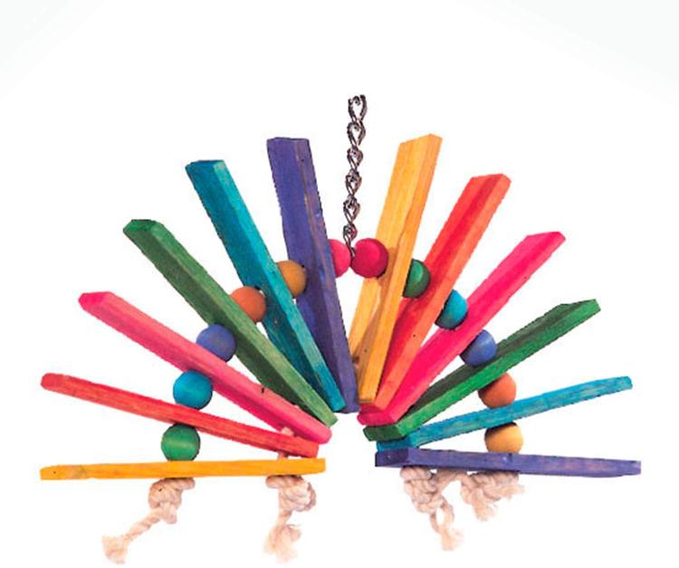 Duhová harmonika – pro střední a velké papoušky od ParrotPlanet.cz