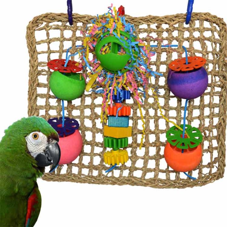 Stěna obratnosti II – obohacující podložka pro papoušky od ParrotPlanet.cz