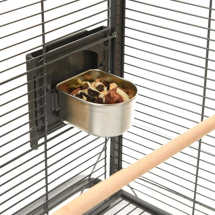 Klece pro papoušky Montana Finca II Dome tmavá od ParrotPlanet.cz