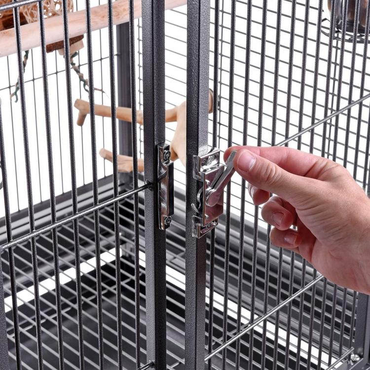 Klece pro papoušky Montana Finca II Dome tmavá od ParrotPlanet.cz