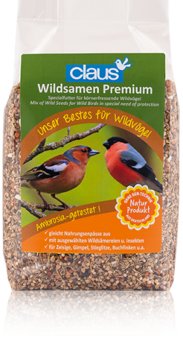 Claus Wildsamen Premium – pro volně žijící ptáky 700 g od ParrotPlanet.cz