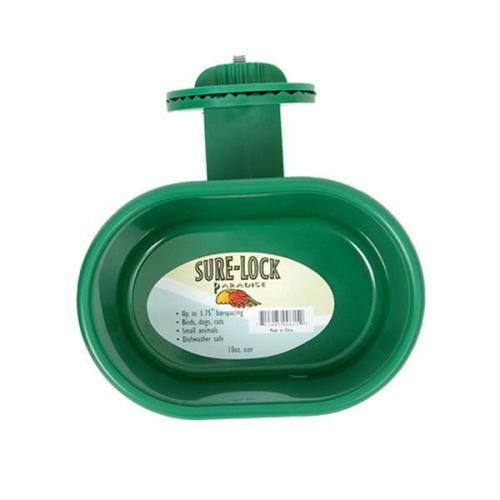 Miska pro papoušky 0,3 l se zámkem pro každou klec | Napáječka Krmítko | Pro papoušky a ptáky od ParrotPlanet.cz