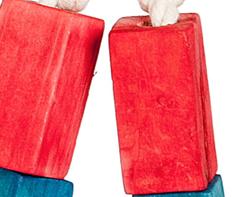 Eryk | Dřevěná hračka pro všechny papoušky 36 cm od ParrotPlanet.cz