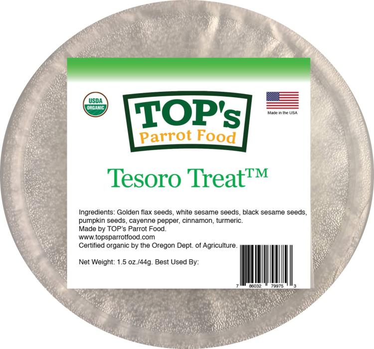 Top's Tesoro Parrot Treat - Original - Ekologická pochoutka pro papoušky 44 g  od ParrotPlanet.cz