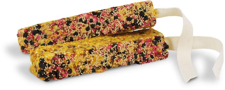 JR FARM Amarantus - Borůvka - Malina křupavé pro všechny menší papoušky 130 g od parrotplanet.cz