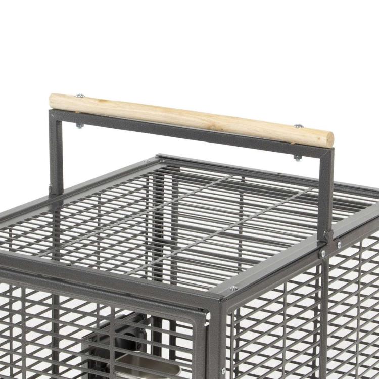 Přepravka pro papoušky Montana EVO tmavá od ParrotPlanet.cz