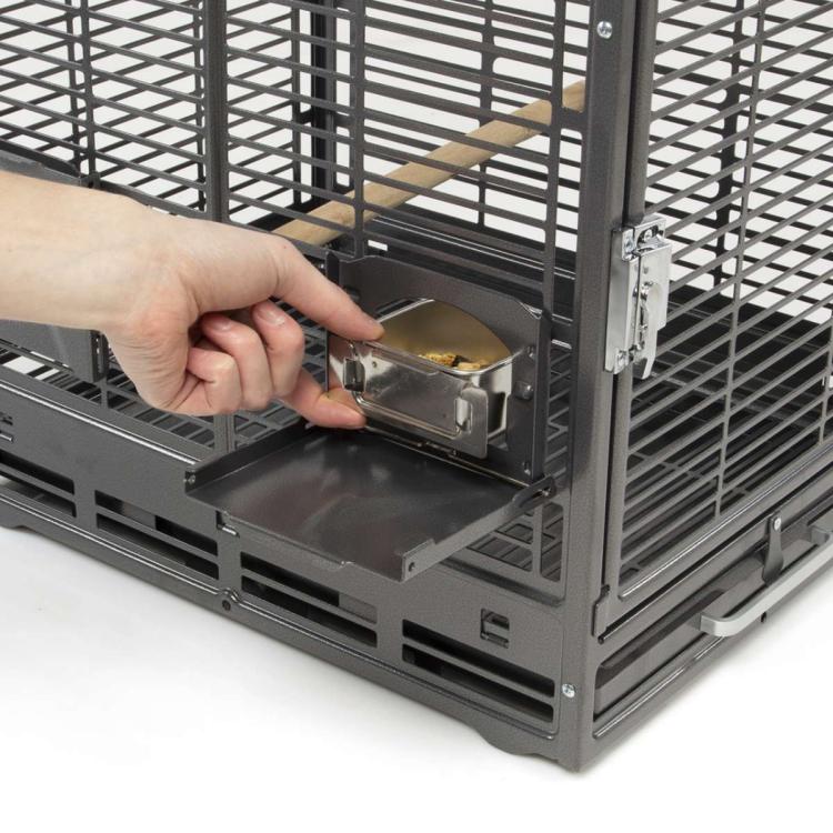 Přepravka pro papoušky Montana EVO tmavá od ParrotPlanet.cz