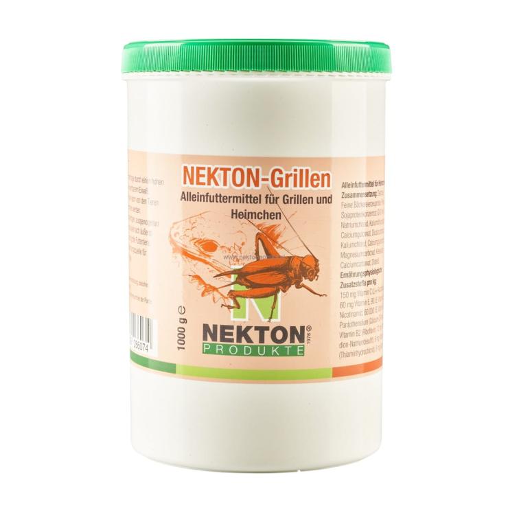 NEKTON Grillen Cricket 1000 g – Kompletní krmivo pro cvrčky od parrotplanet.cz
