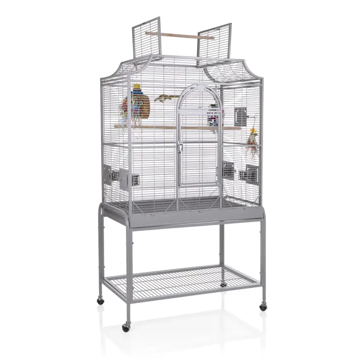 Klece pro papoušky Montana Madeira III světlá – malé a střední papoušci od ParrotPlanet.cz