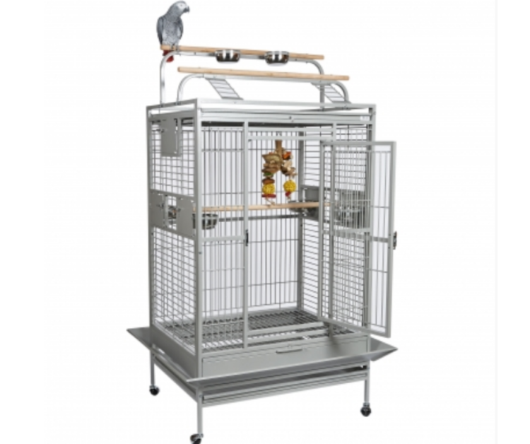 Klece pro papoušky Rainforest Santos Play – světlá.cz