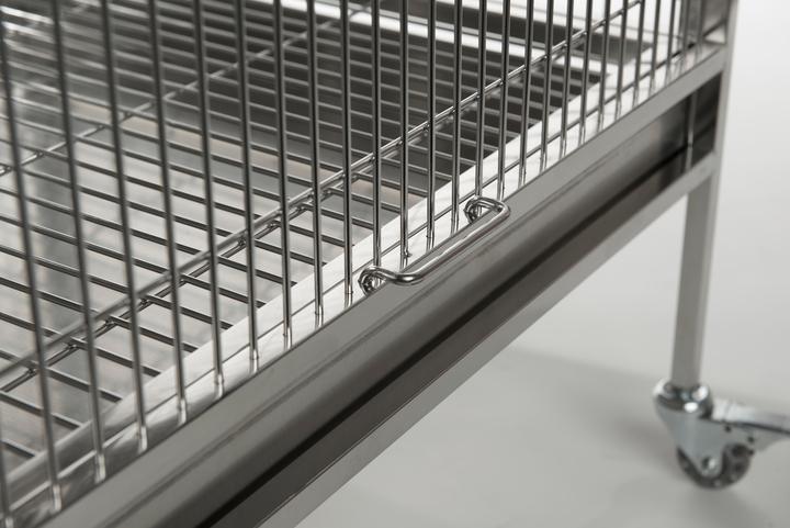 Prevue Pet - Play Top Medium - Klec z NEREZOVÉ OCELI pro střední papoušky od ParrotPlanet.cz