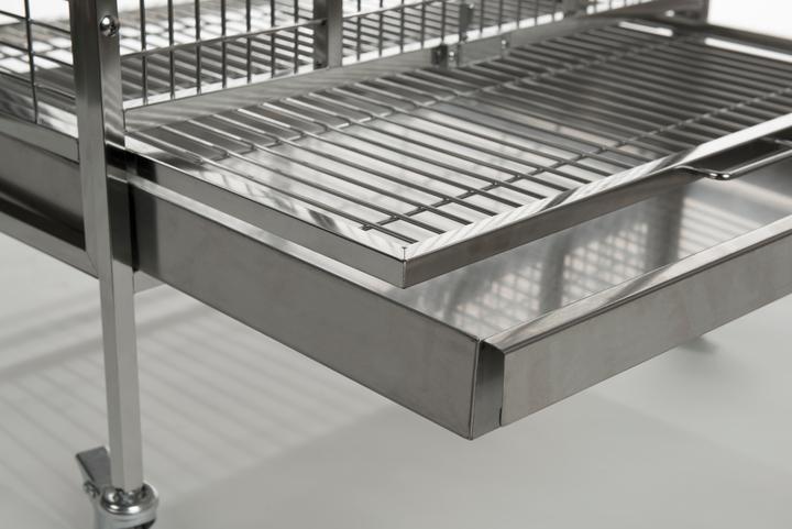 Prevue Pet - Play Top Medium - Klec z NEREZOVÉ OCELI pro střední papoušky od ParrotPlanet.cz.jpg