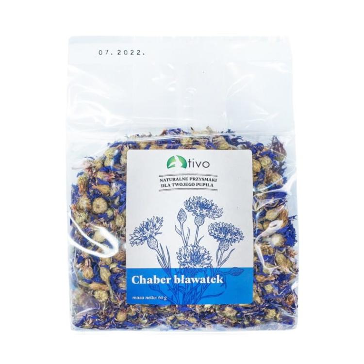 Okvětní lístky chrpy – chrpa pro všechny papoušky 60 g od ParrotPlanet.cz