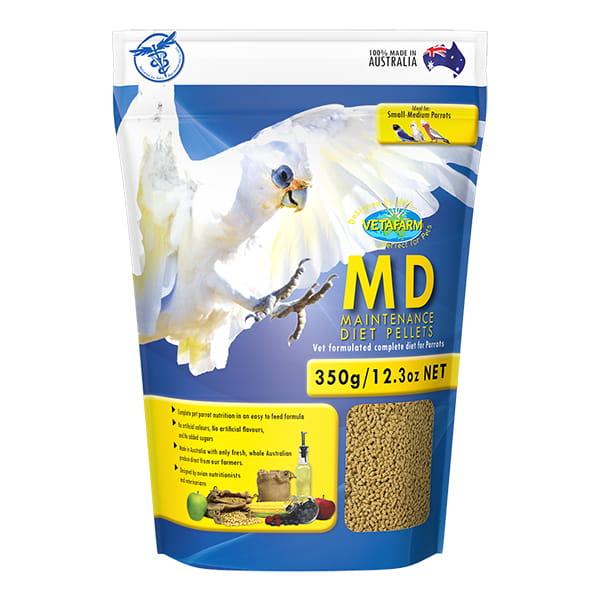 VETAFARM- Maintenance Diet - Celoroční granule pro VŠECHNY PAPOUŠKY 350 g od ParrotPlanet.cz