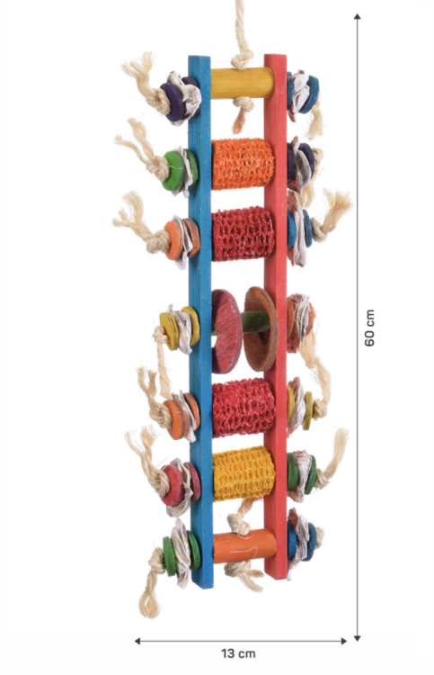 Kukuřičná žebřík hračka pro papoušky od ParrotPlanet.cz