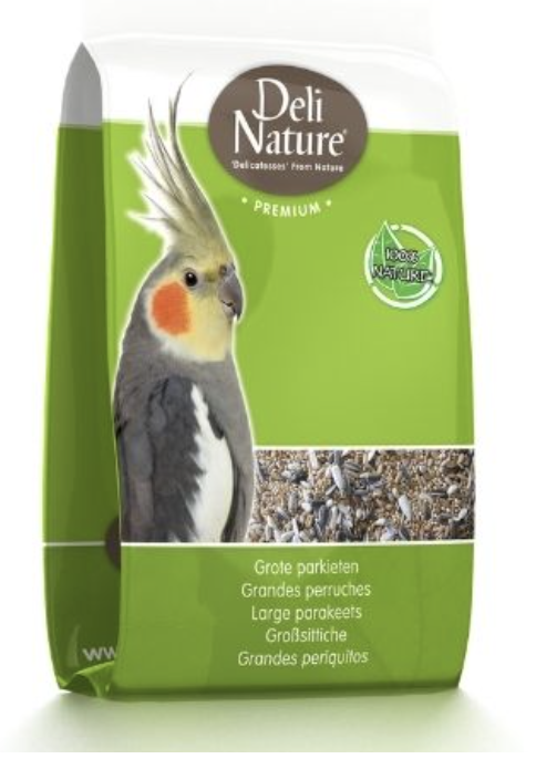 Deli Nature Premium+ Fruit – ovocná směs pro nimfy a další střední papoušky 1 kg od ParrotPlanet.cz