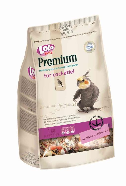 LoLo Pets PREMIUM 1 kg krmivo pro NIMF od ParrotPlanet.cz