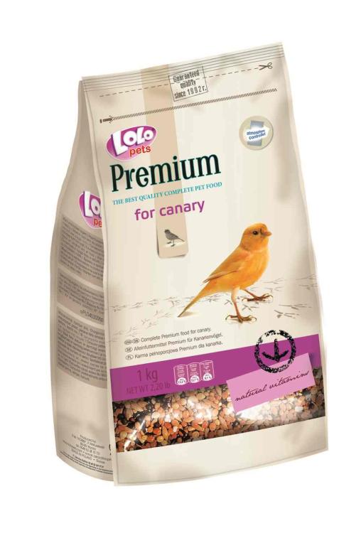 LoLo Pets PREMIUM 1 kg krmivo pro kanárky od ParrotPlanet.cz