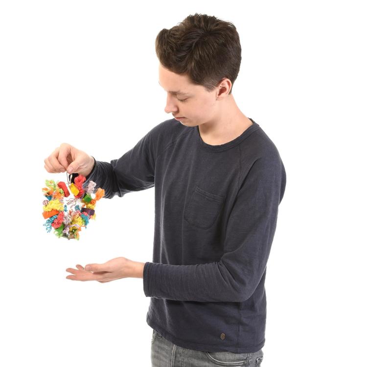 Sizalová plyšová hračka | Úžasně hřejivá hračka pro malé a střední papoušky od ParrotPlanet.cz