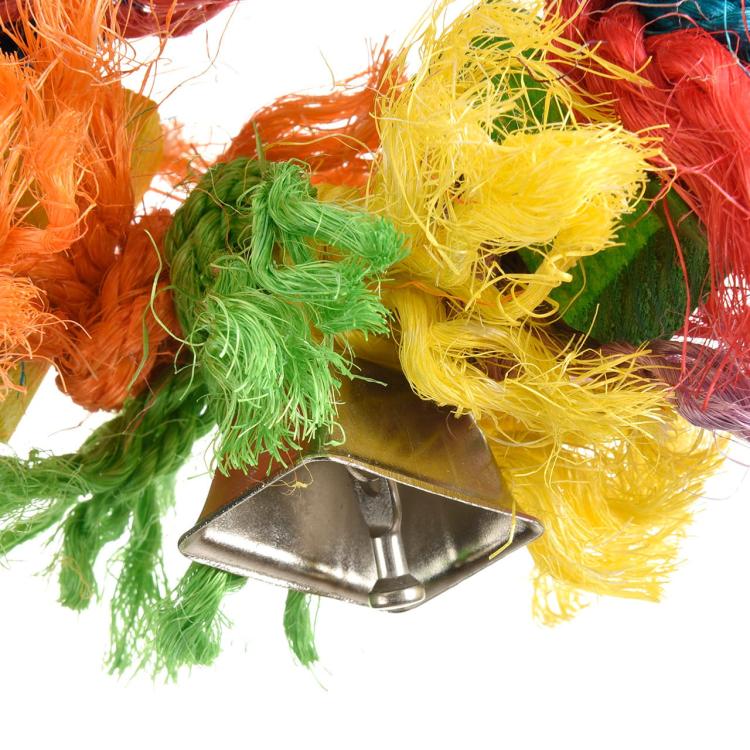 Sizalová plyšová hračka | Úžasně hřejivá hračka pro malé a střední papoušky od ParrotPlanet.cz