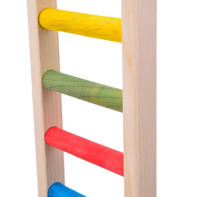 Duhová žebřík pro papoušky XXL 90 cm od ParrotPlanet.cz