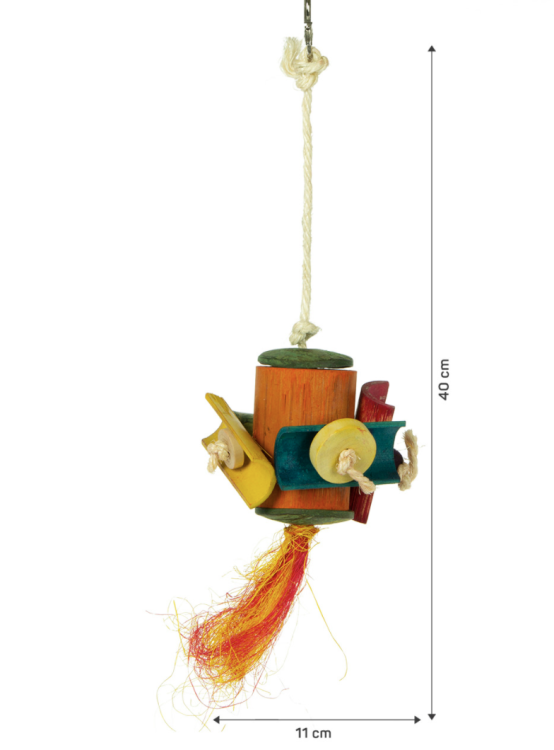 Happy Flappy – hračka pro střední papoušky od ParrotPlanet.cz