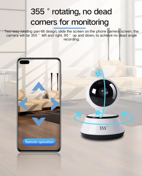 Kamera WIFI – ovladatelná kamera pro sledování papoušků a jiných zvířat.cz