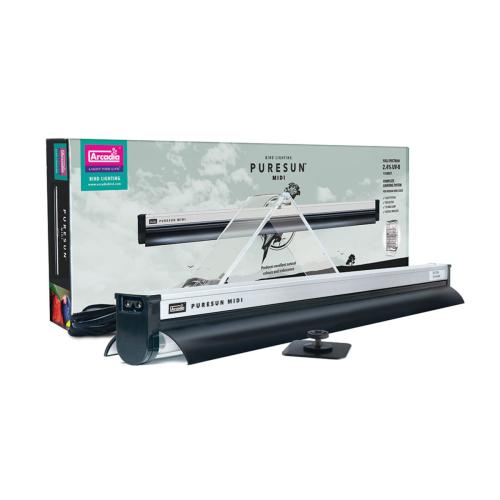 Arcadia Puresun Midi – Osvětlovací sada – lampa s žárovkou pro papoušky od ParrotPlanet.cz