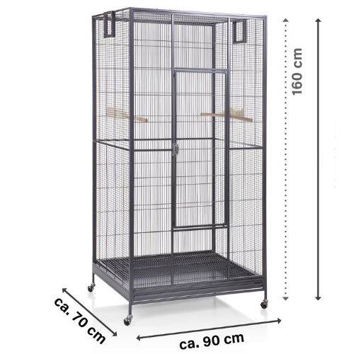 Klece pro papoušky Montana Sydney I tmavá od ParrotPlanet.cz