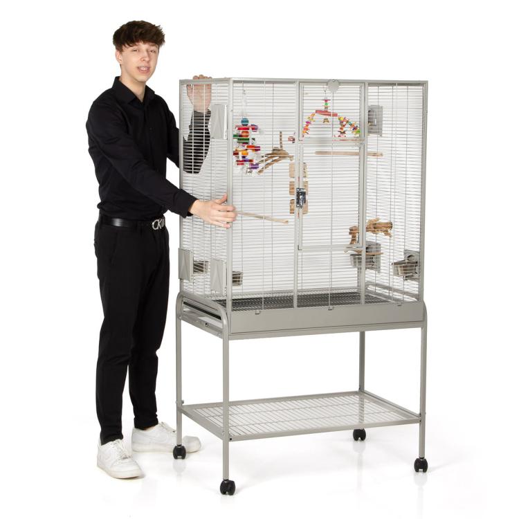 Klece pro papoušky Montana Madeira Single světlá od ParrotPlanet.cz