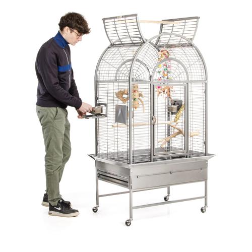 Klece pro papoušky Montana New Jersey světlá od ParrotPlanet.cz