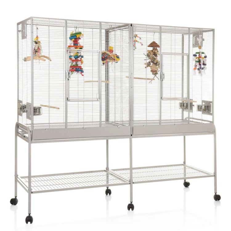 Klece pro papoušky Montana New Madeira Duble – dvojitá světlá od ParrotPlanet.cz