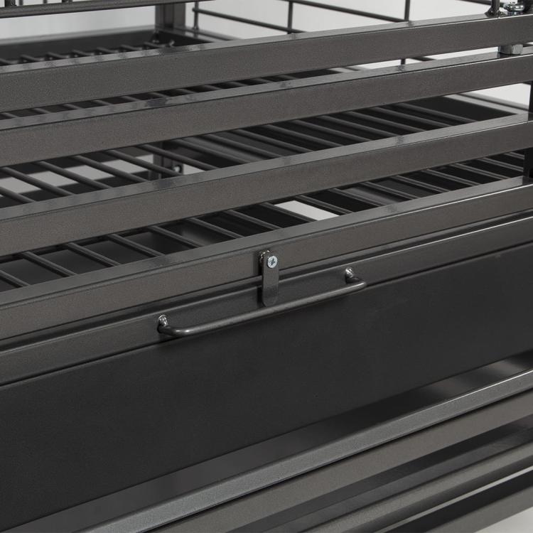 Klece pro papoušky Montana Castell Dome tmavá od ParrotPlanet.cz