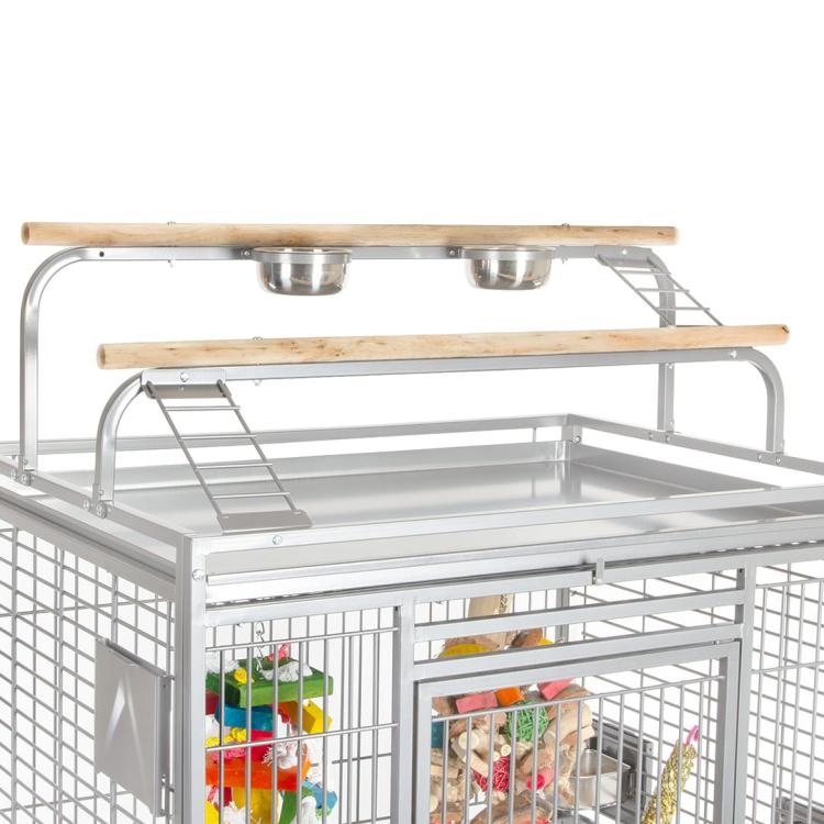 Klece pro papoušky Montana Castell Nova Play světlá od ParrotPlanet.cz