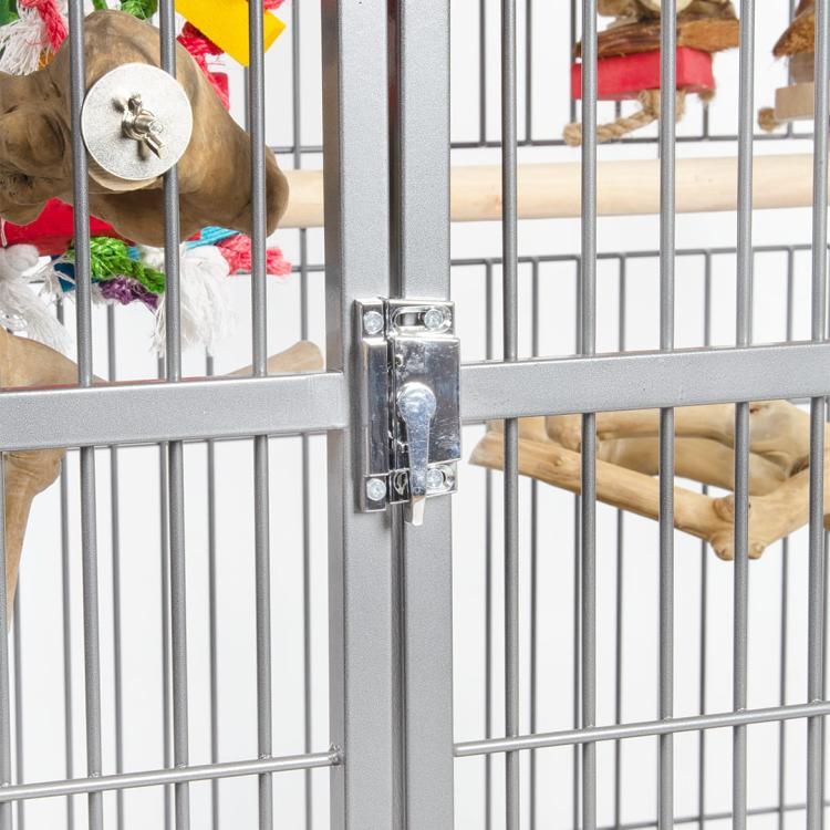 Klece pro papoušky Montana Castell Nova Play světlá od ParrotPlanet.cz