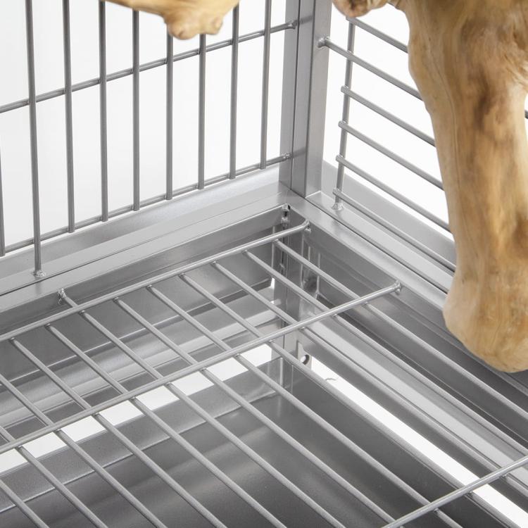 Klece pro papoušky Montana Castell Nova Play světlá od ParrotPlanet.cz