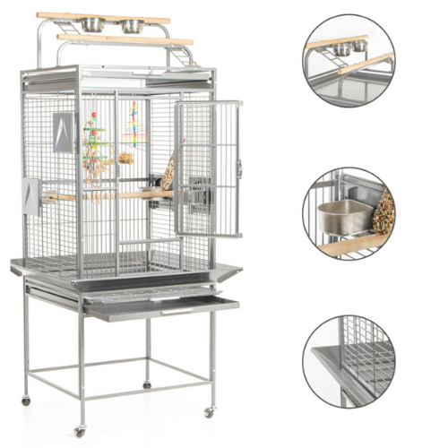 Klece pro papoušky Montana Finca II Play světlá od ParrotPlanet.cz