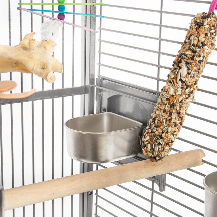 Klece pro papoušky Montana Finca II Play světlá od ParrotPlanet.cz