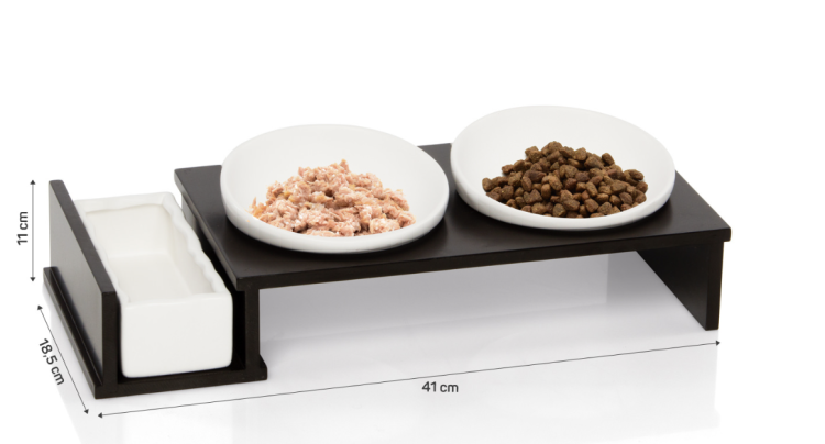 Misky pro kočky | Kočičí bar 2 | Canadian Cat od ParrotPlanet.cz