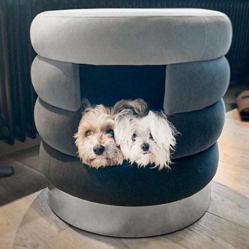 Choupette – moderní psí pelíšek od Canadian Cat – šedý od ParrotPlanet.cz