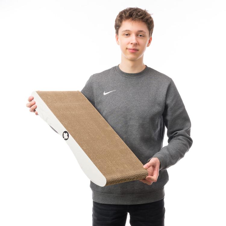 COMET L - Škrabadlo pro KOČKY Canadian Cat - světle šedé od ParrotPlanet.cz