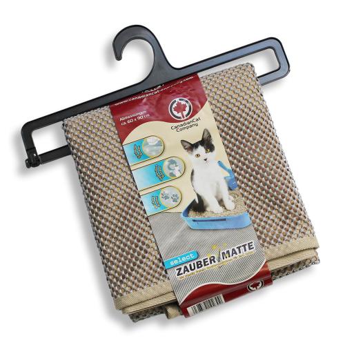 Magická dvouvrstvá podložka pod kočičí záchod | SELECT | Canadian Cat | šedá .cz