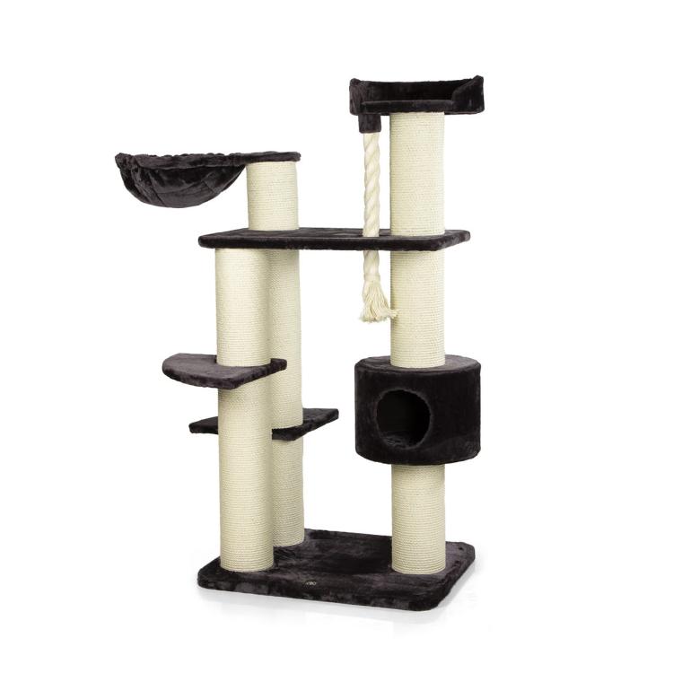 BROCKVILLE | Škrabadlo, lehátko pro kočky | Canadian Cat | antracit | XXL od ParrotPlanet.cz