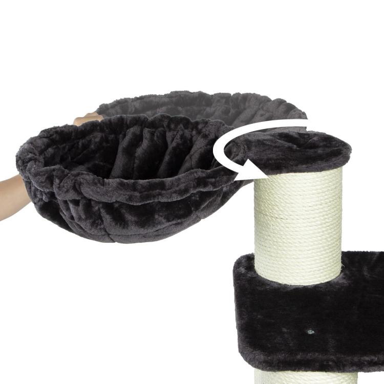 BROCKVILLE | Škrabadlo, lehátko pro kočky | Canadian Cat | antracit | XXL od ParrotPlanet.cz