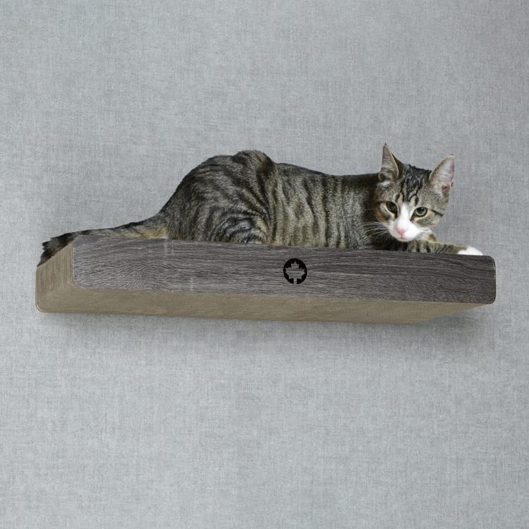 CLOUD | nástěnný škrabák tmavě šedý | Canadian Cat | 70 x 30 x 8 cm od ParrotPlanet.cz