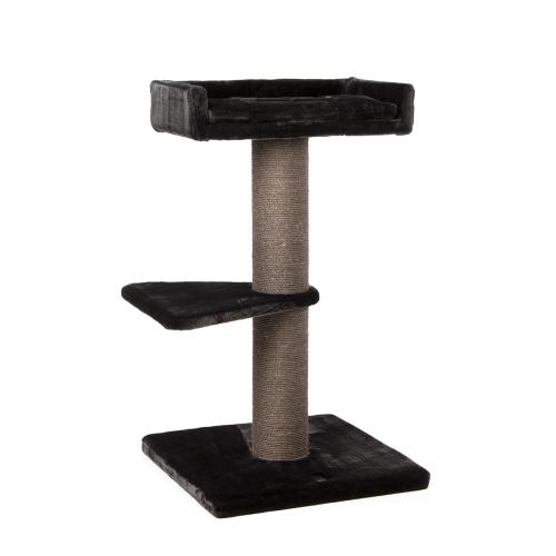 Barnie | Škrabadlo pro kočky | Canadian Cat | šedé | 60 x 75 x 118 cm od ParrotPlanet.cz