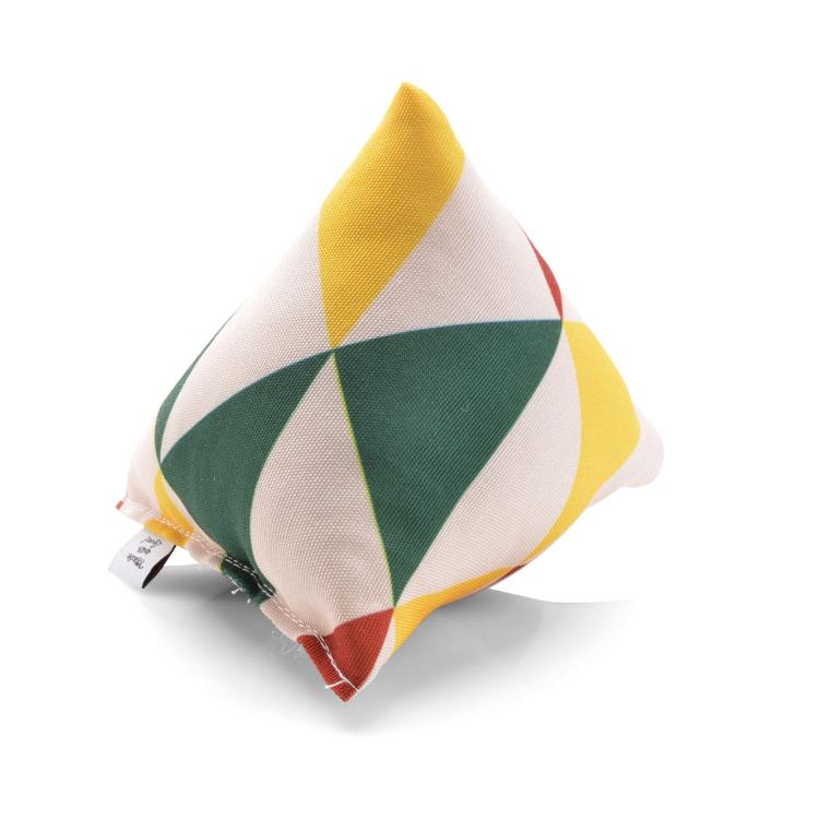 Polštářek PIRAMIDKA XL pro mazlení kočky | Canadian Cat | Trojúhelník Reggae | šanta kočičí 11 g od ParrotPlanet.cz