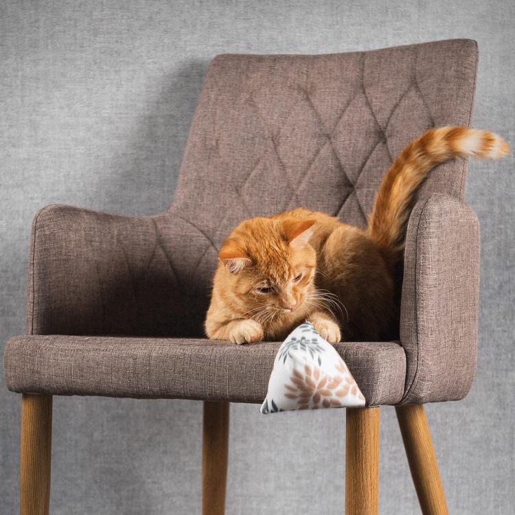 Polštářek PIRAMIDKA XL pro mazlení kočky | Canadian Cat | W KROPKI | valeriána 11 g od ParrotPlanet.cz