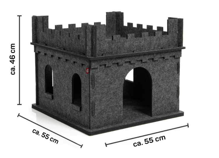 Felty Fort | Koci Zamek | Canadian Cat | 1 ÚROVEŇ | PŘÍZEMÍ | s polštářem od ParrotPlanet.cz
